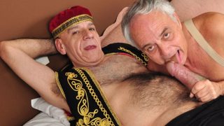 Fucked by an old turk